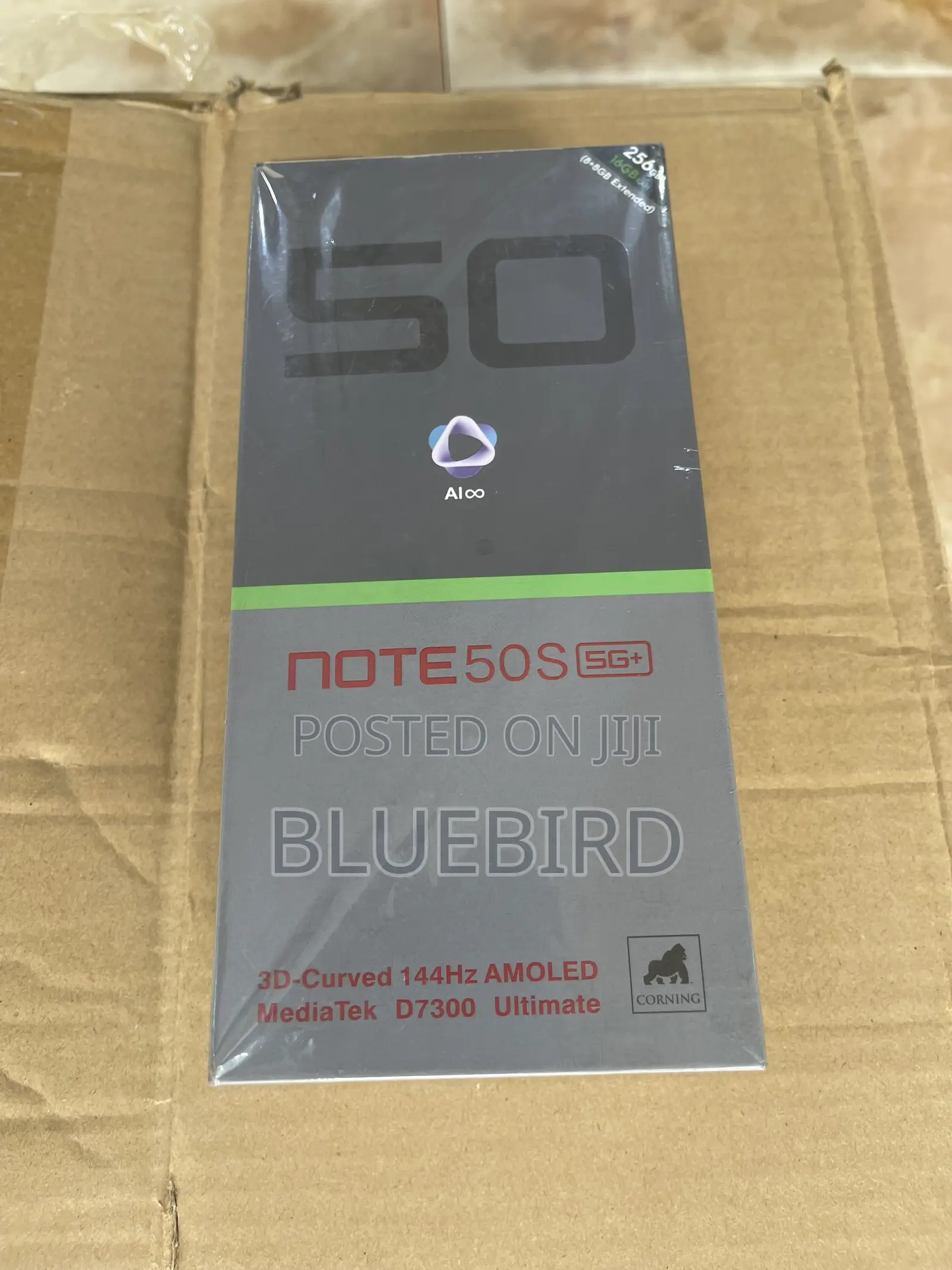 New Infinix Note 50s 256 GB Black