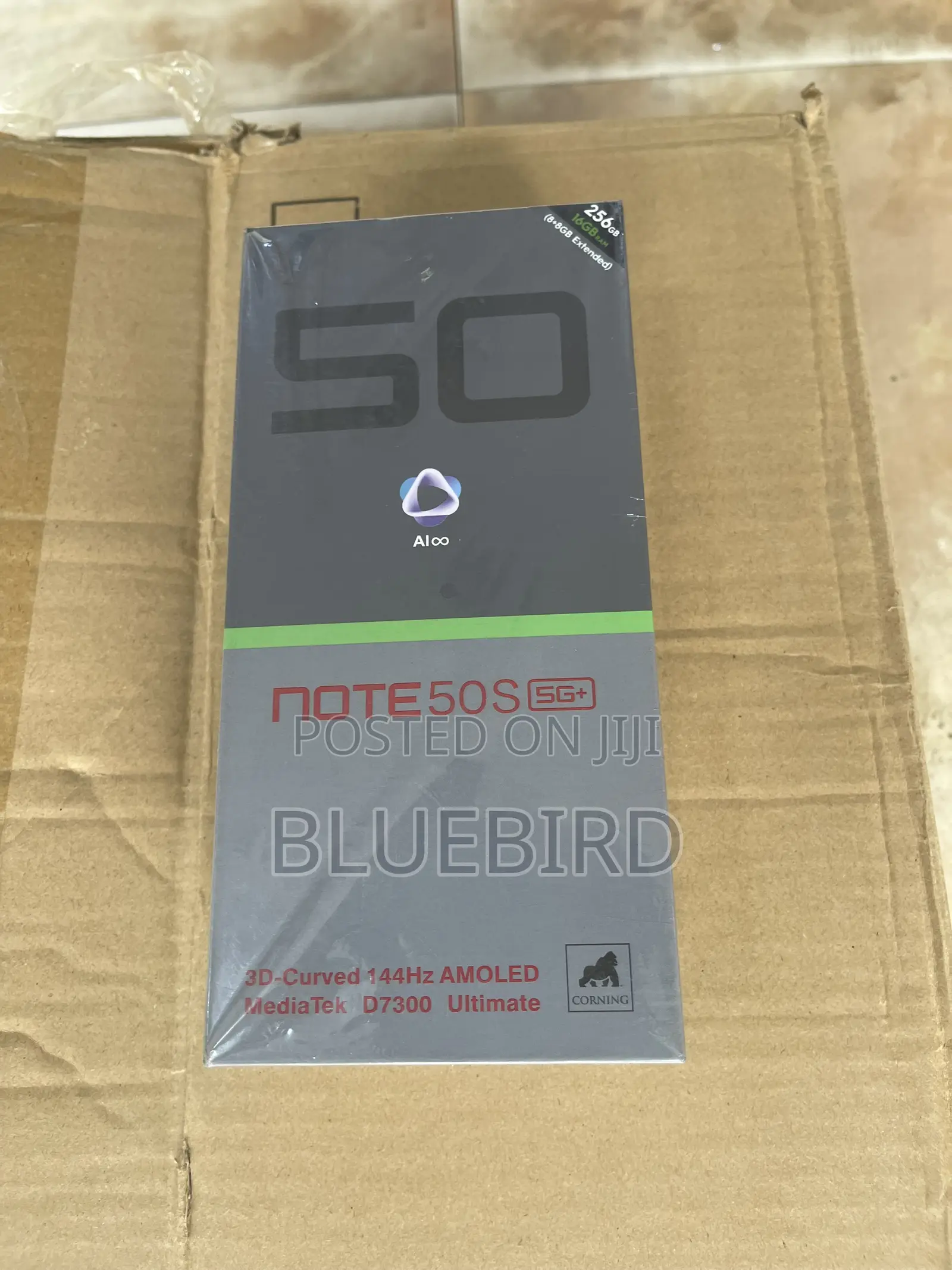 New Infinix Note 50s 256 GB Black