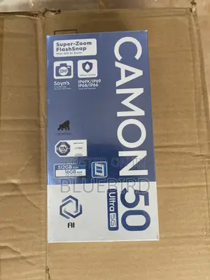 New Tecno Camon 50 Ultra 512 GB Black