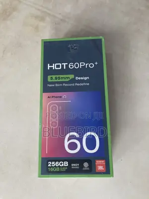 New Infinix Hot 60 Pro+ 256 GB Black