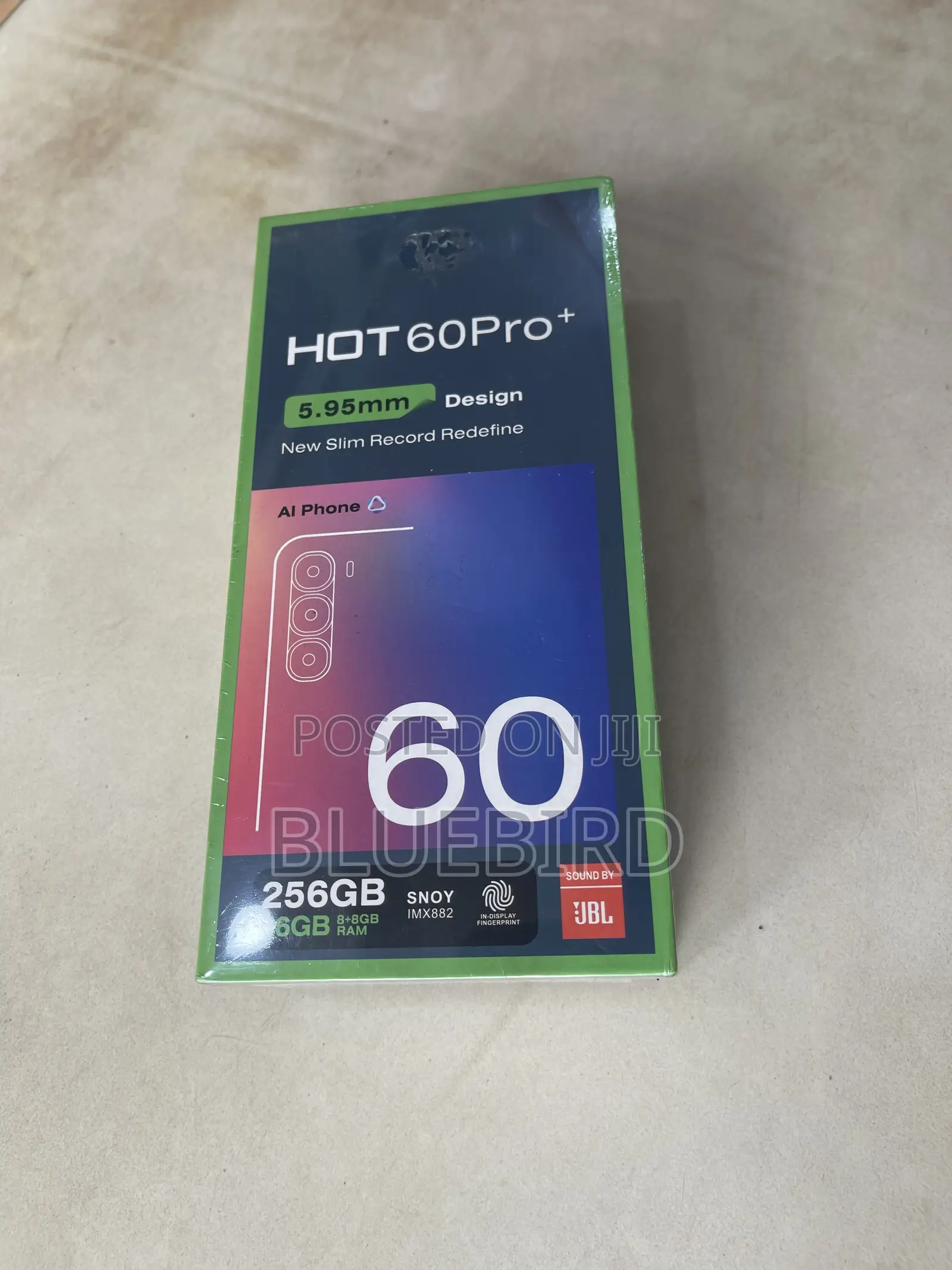 New Infinix Hot 60 Pro+ 256 GB Black