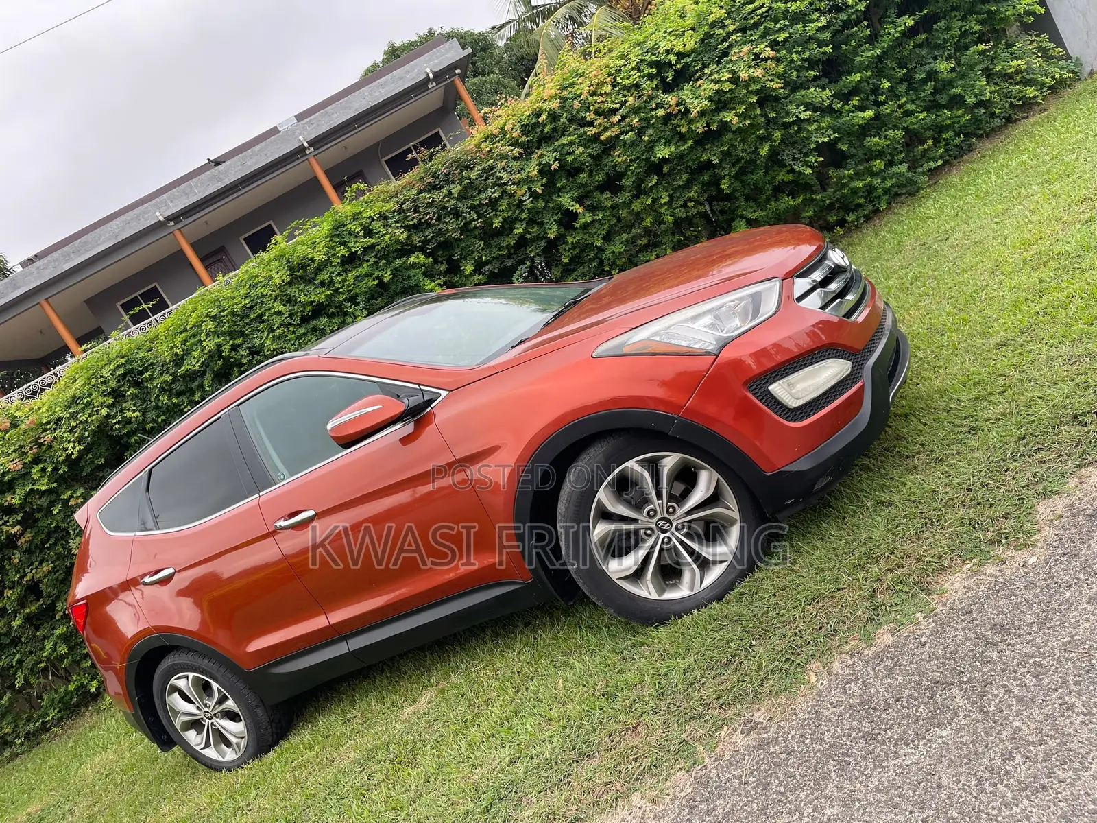 Hyundai Santa Fe Limited AWD 2016 Orange