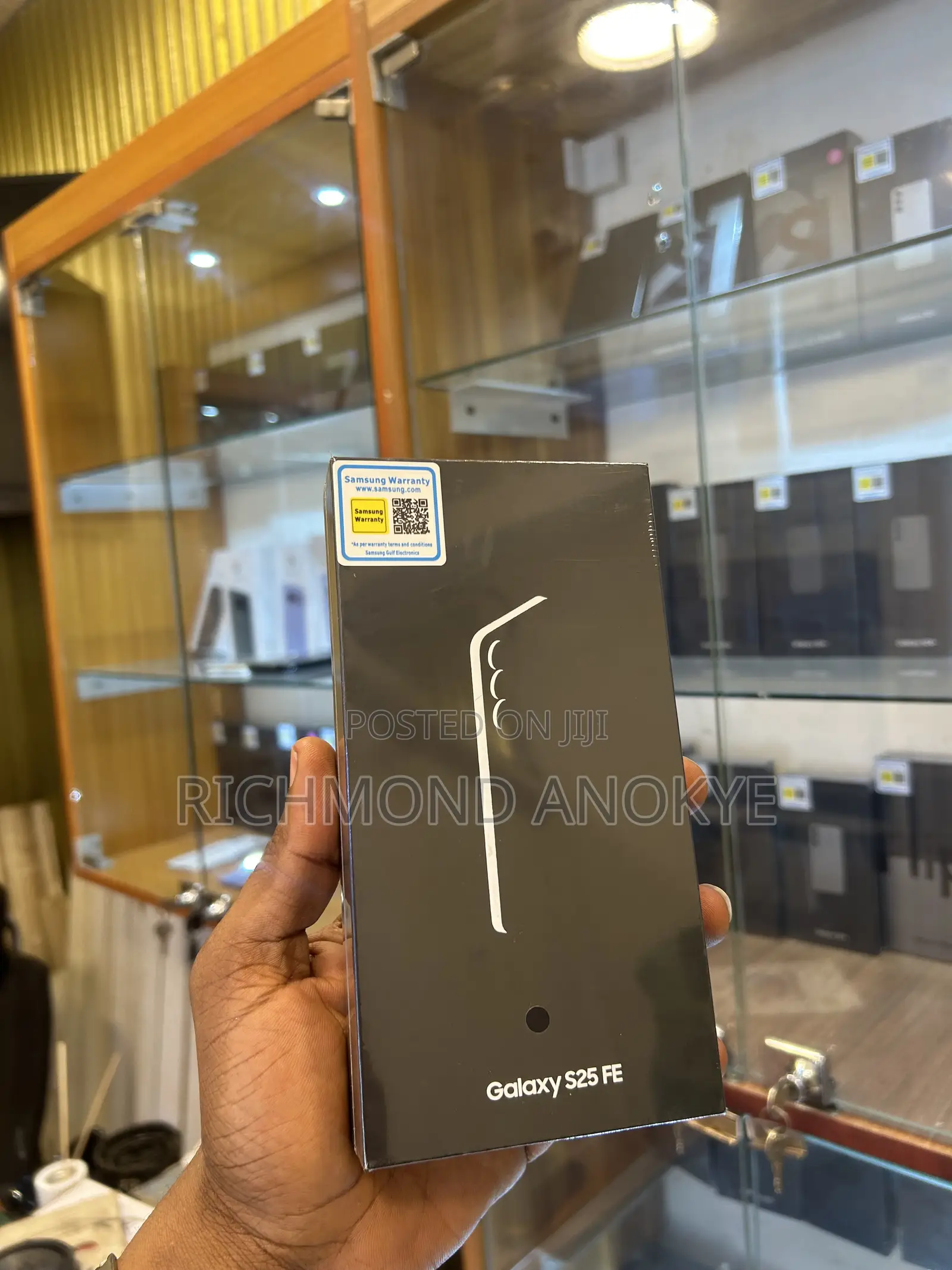 New Samsung Galaxy S25 FE 256 GB Black