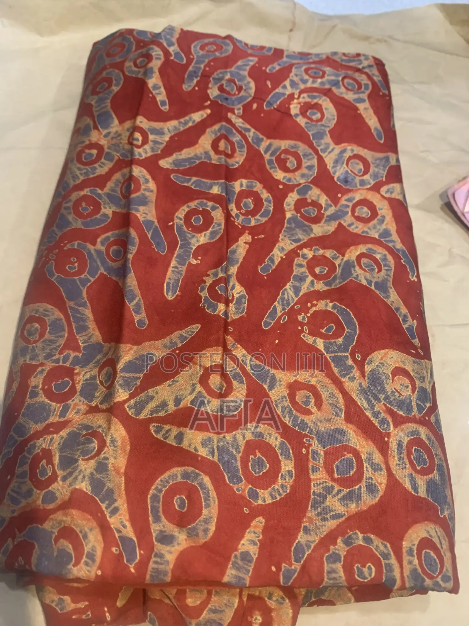 Adire Cotton Crepe