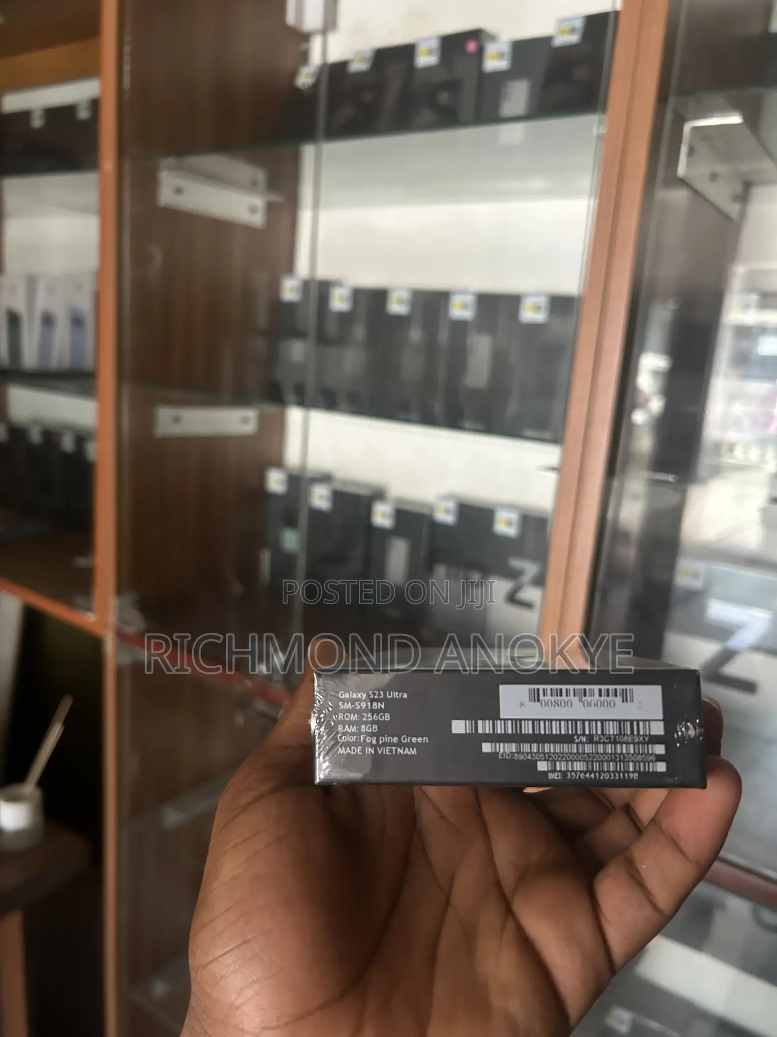 New Samsung Galaxy S23 Ultra 256 GB Black