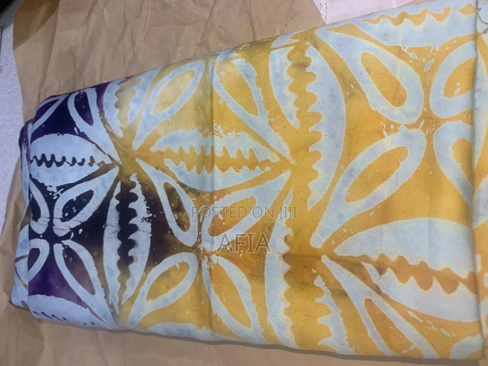 Adire Cotton Crepe