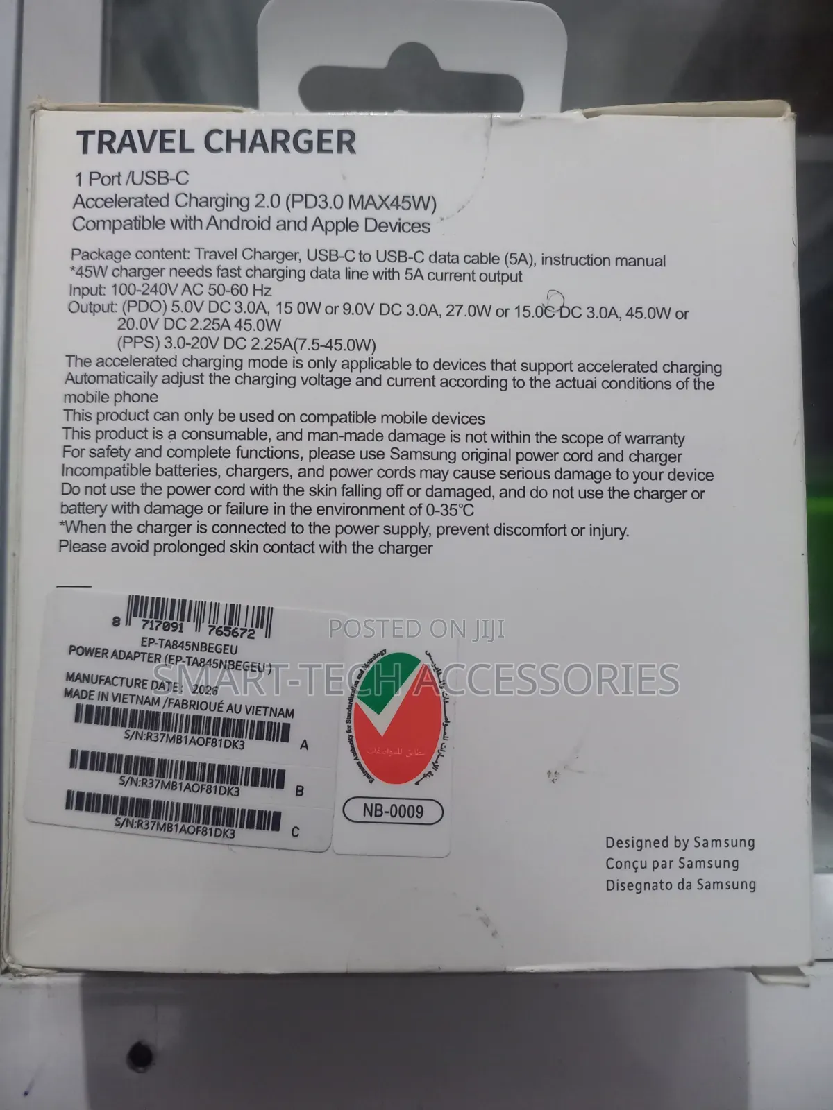 Original Type C - Type C Charger