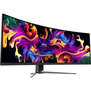 Msi Gaming Monitor QD-OLED, 49 Curved OLED Gaming Monitor 5120 X 1440