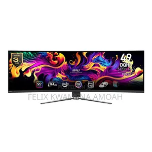 Msi Gaming Monitor QD-OLED, 49 Curved OLED Gaming Monitor 5120 X 1440