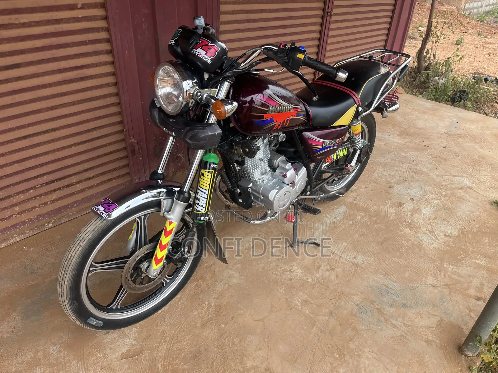 Haojue HJ125-8K 2026 Brown