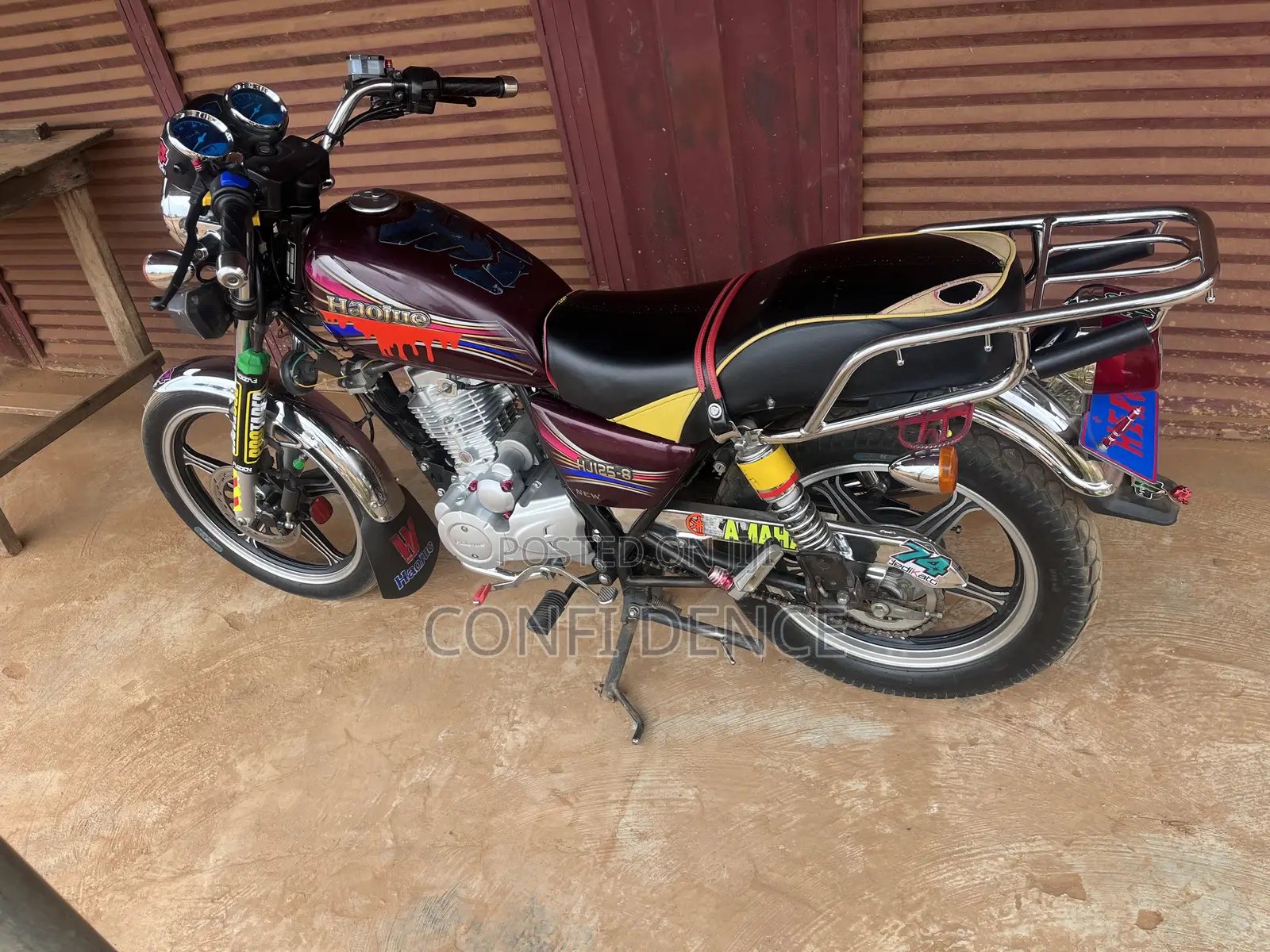 Haojue HJ125-8K 2026 Brown