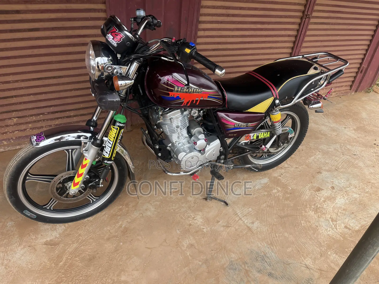 Haojue HJ125-8K 2026 Brown