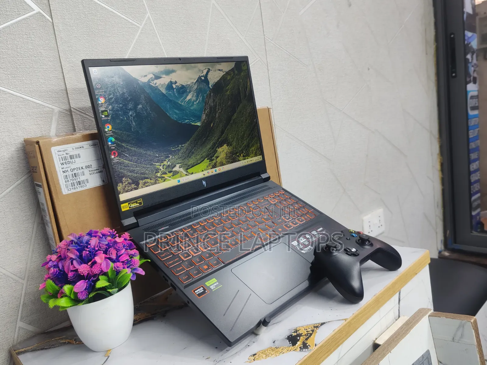 New Laptop Acer Nitro 16 16GB AMD Ryzen 7 SSD 512GB