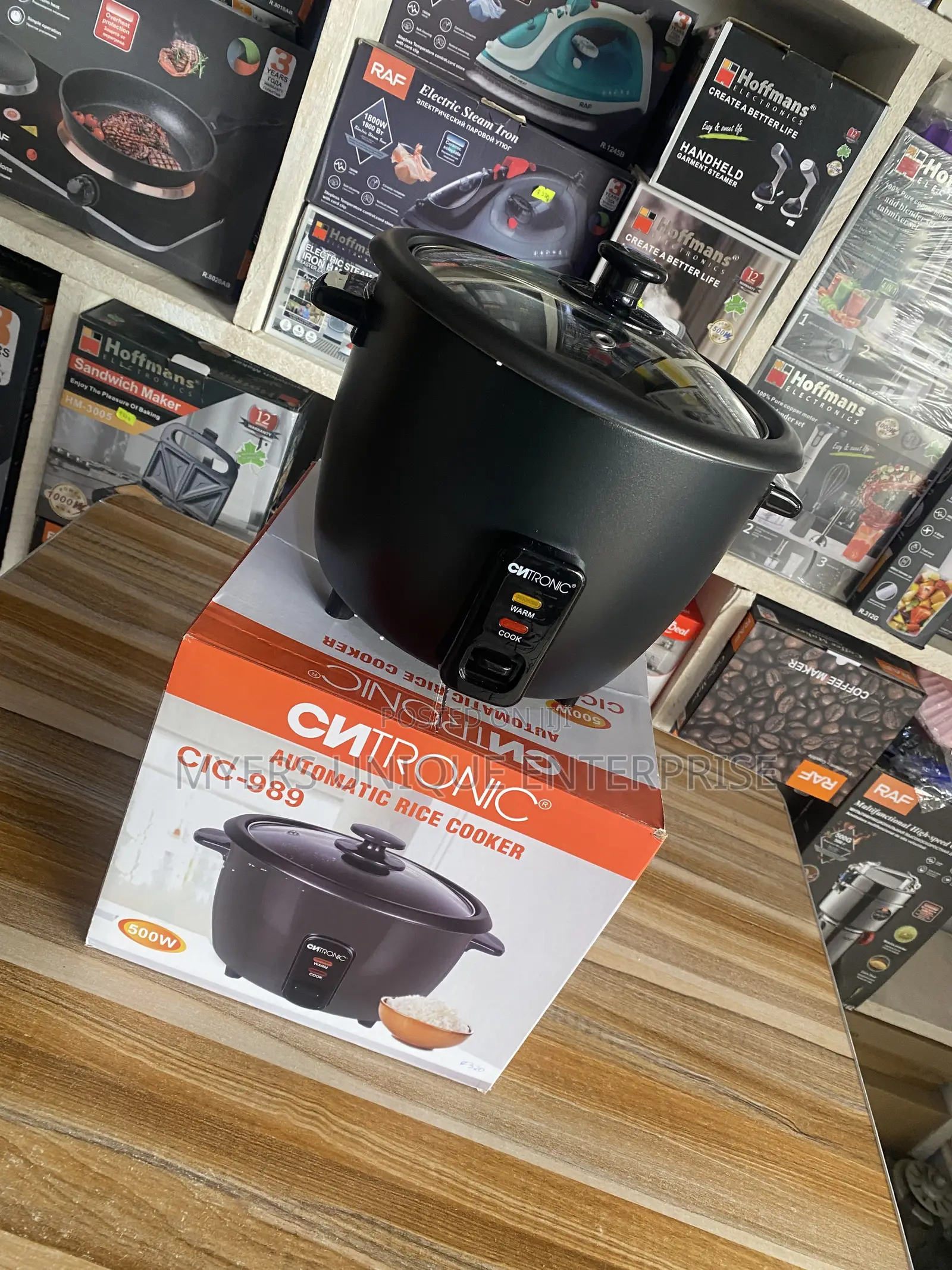 Original 3L Citronic Automatic Rice Cooker - Non-Stick Pot