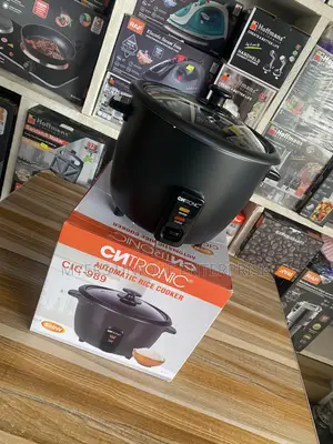 Original 3L Citronic Automatic Rice Cooker - Non-Stick Pot
