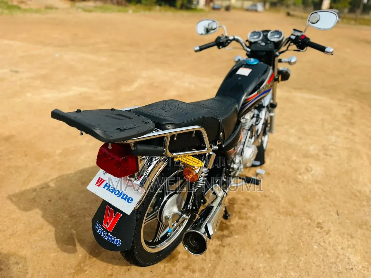 New Haojue HJ125-8K 2026 Black