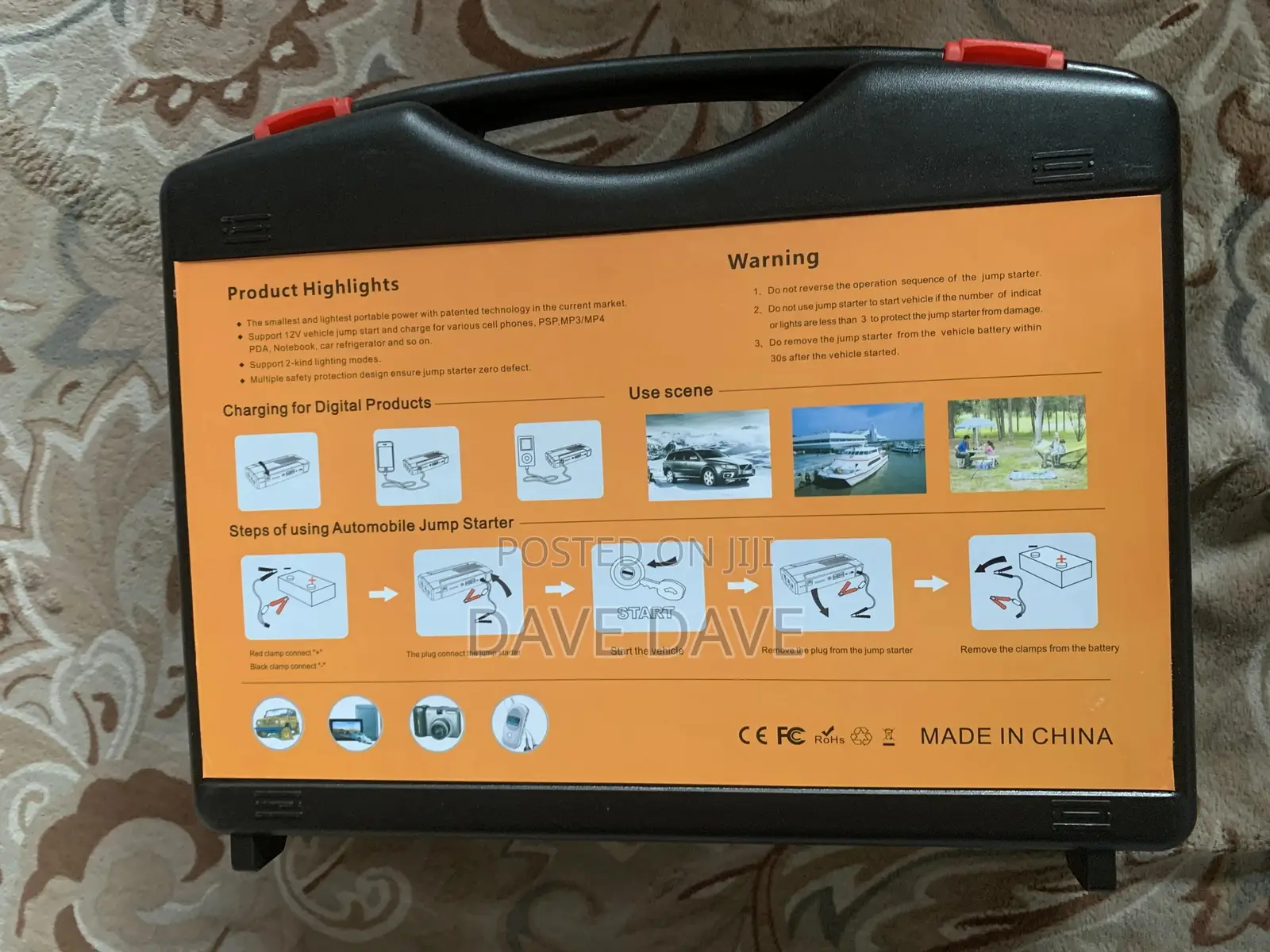 Multi-Functional Jump Starter