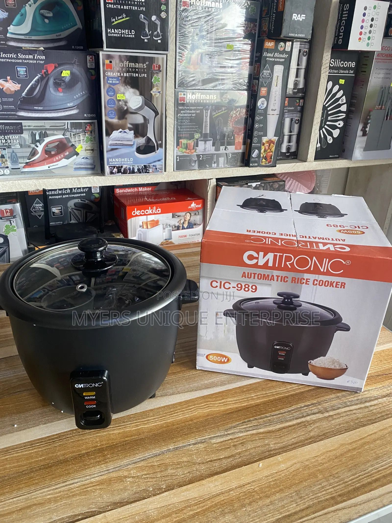 Citronic 3L Automatic Rice Cooker - Energy Saving (500W)