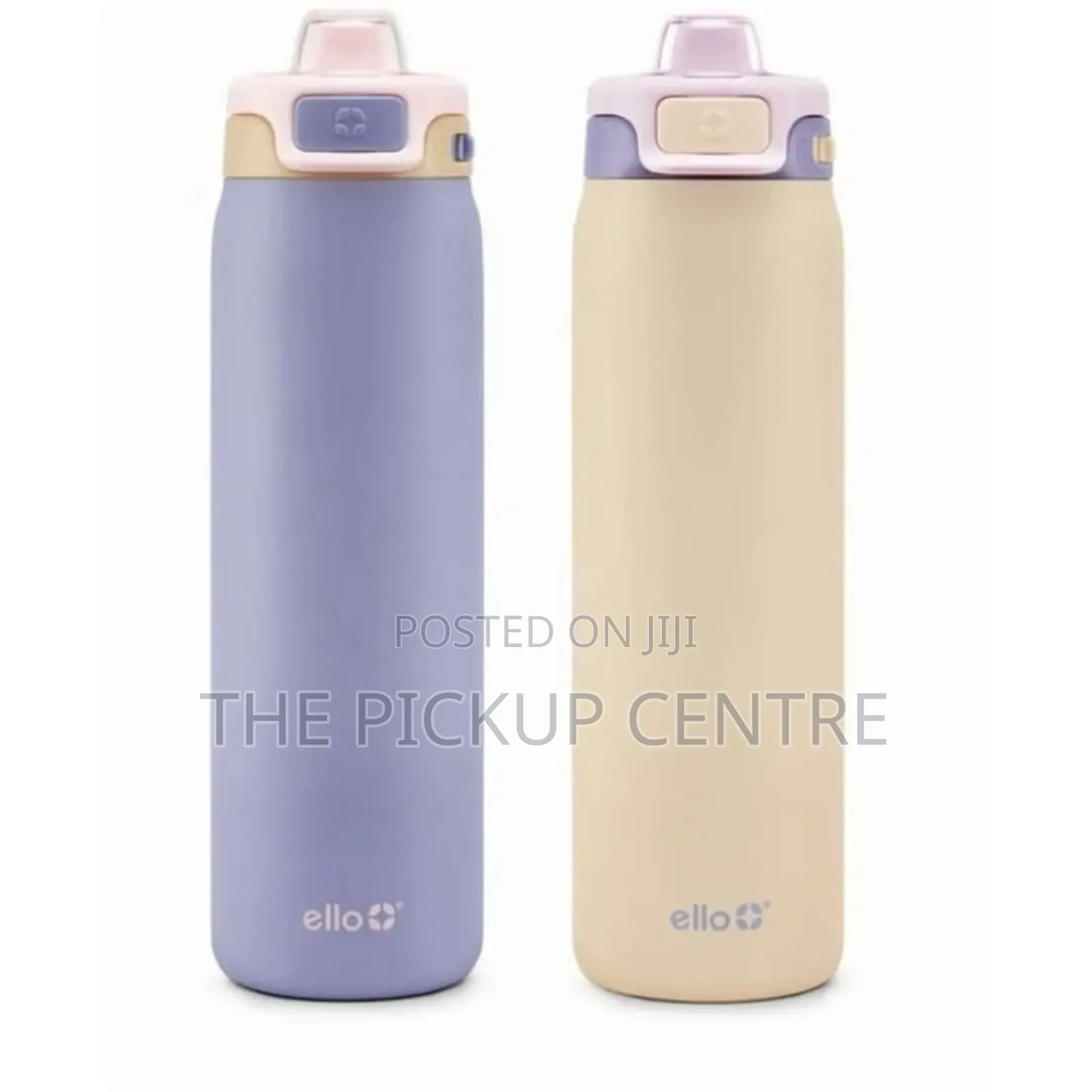 Ello Pop Fill 2-Pack Stainless Steel Water Bottle With Leak Proof