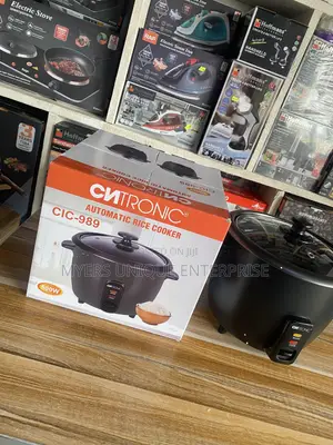 Durable Citronic Automatic 3L Rice Cooker - Keep Warm Function