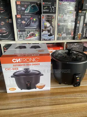 Durable Citronic Automatic 3L Rice Cooker - Keep Warm Function