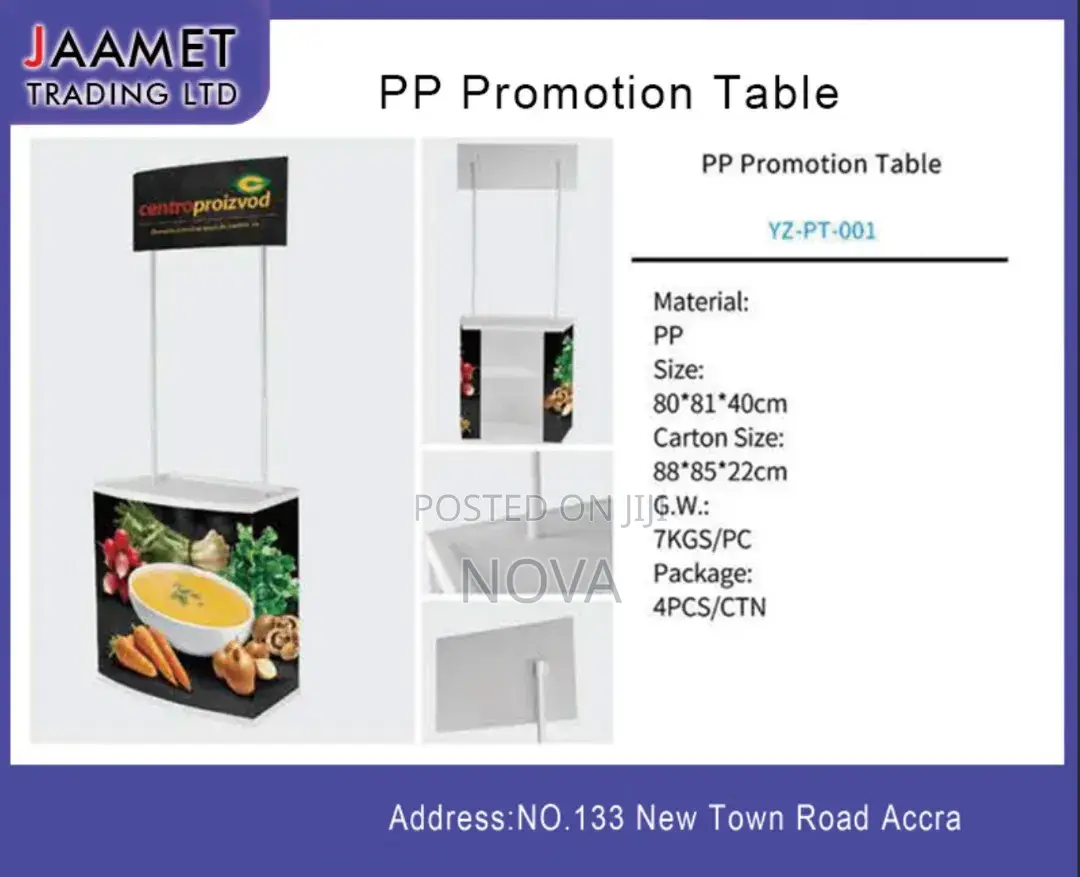 Promotional Table