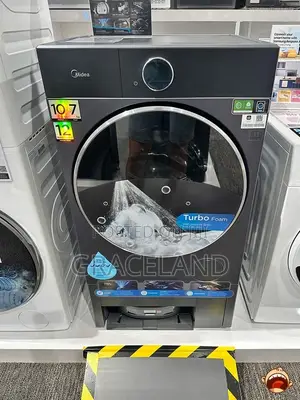 This Is Original Midea Front Loading Washing Machine With Faster Dryer