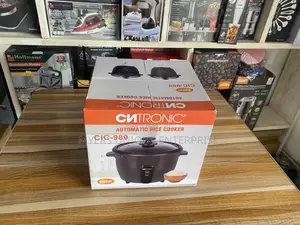 3L Citronic Automatic Rice Cooker - Non-Stick Easy to Clean