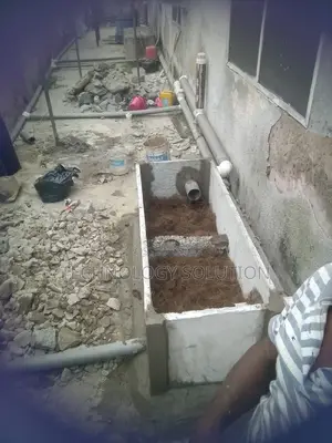 Slab for Biodigester and Plumbing