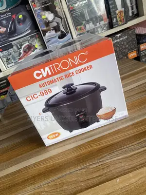 Original Citronic Black Automatic 3L Rice Cooker