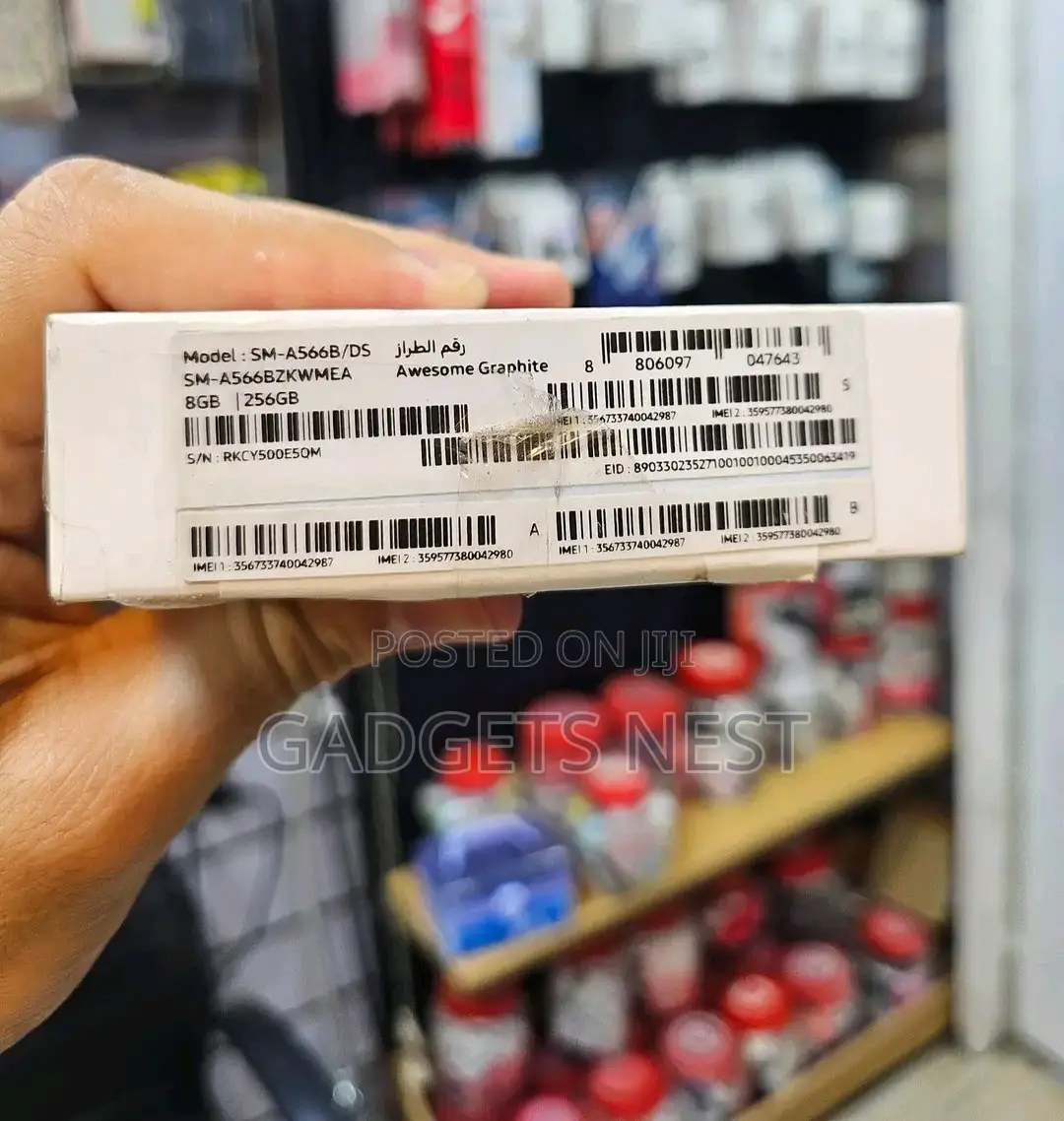 New Samsung Galaxy A56 256 GB Black