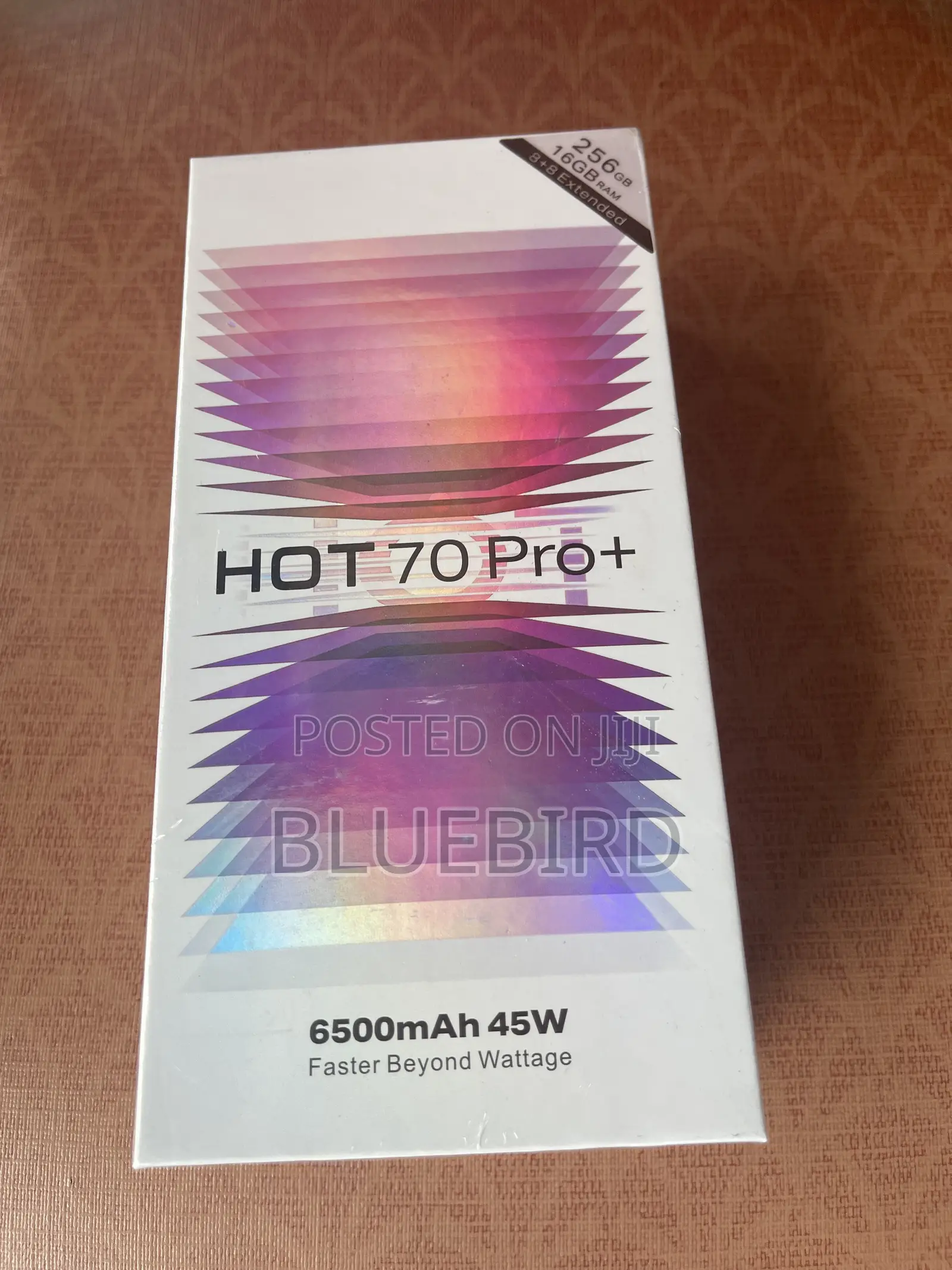 New Infinix Hot 70 Pro 5G+ 256 GB Black