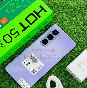 New Infinix Hot 50 Pro+ 4G 256 GB Purple
