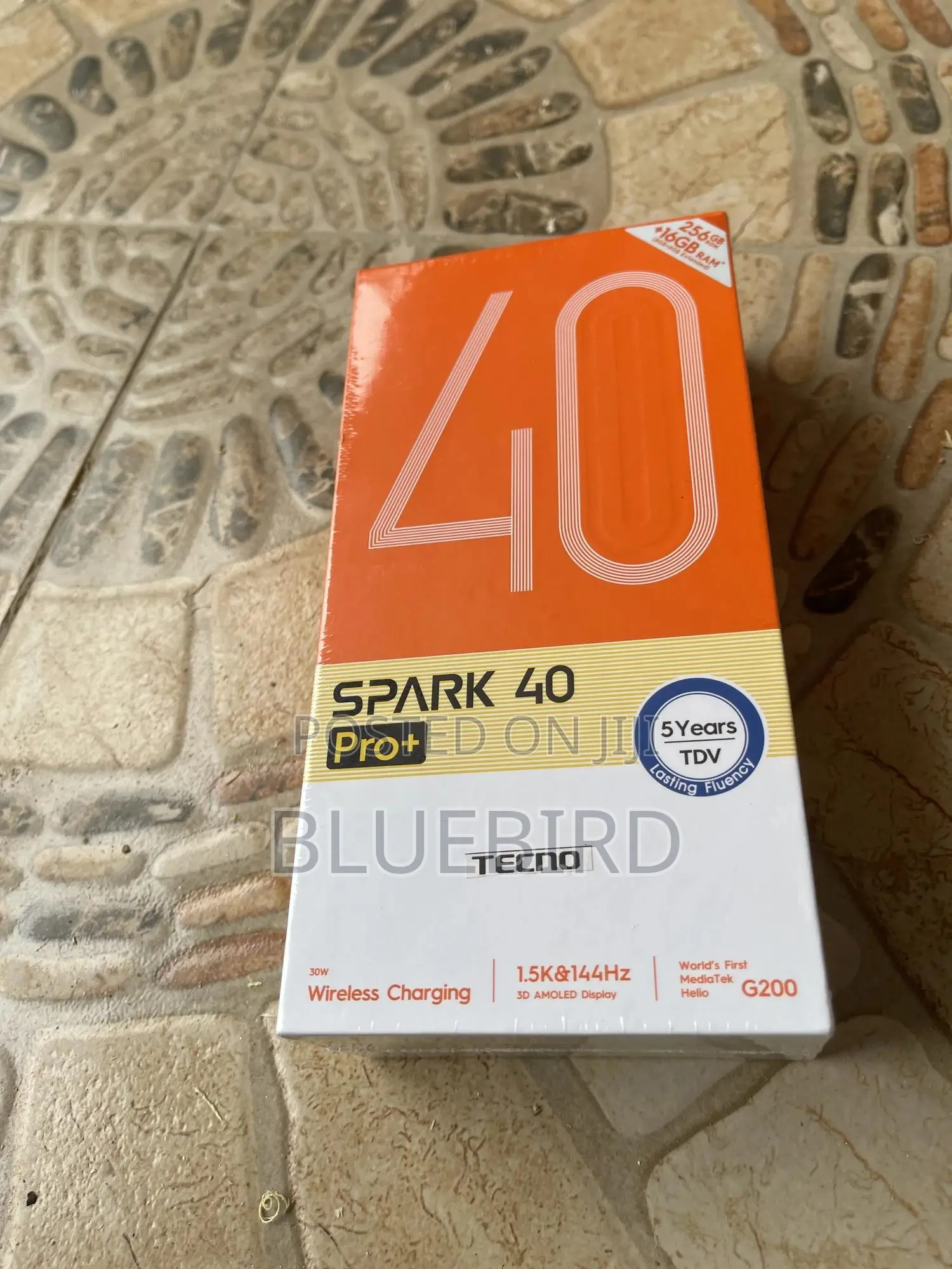New Tecno Spark 40 Pro+ 256 GB Black