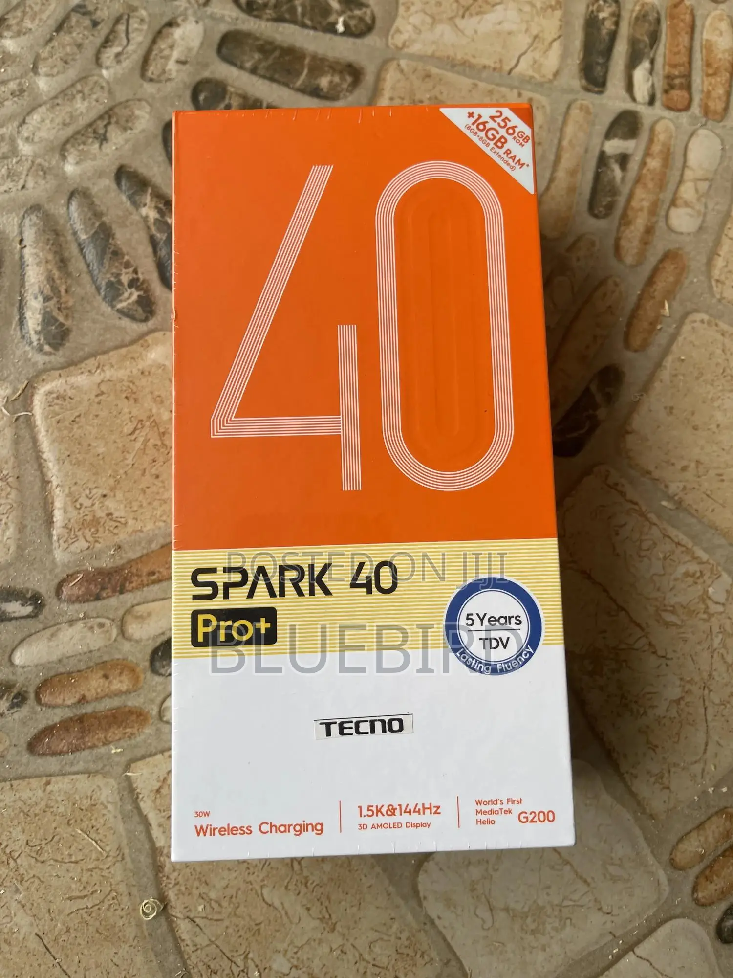 New Tecno Spark 40 Pro+ 256 GB Black