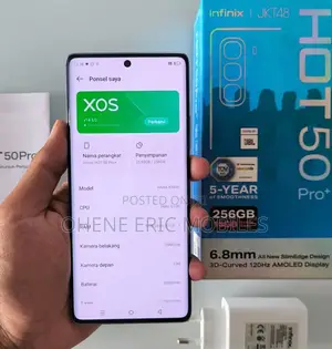 New Infinix Hot 50 Pro+ 4G 256 GB Purple