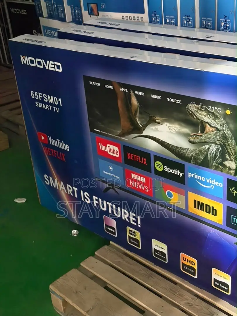 75 Inch Mooved LED Smart TV