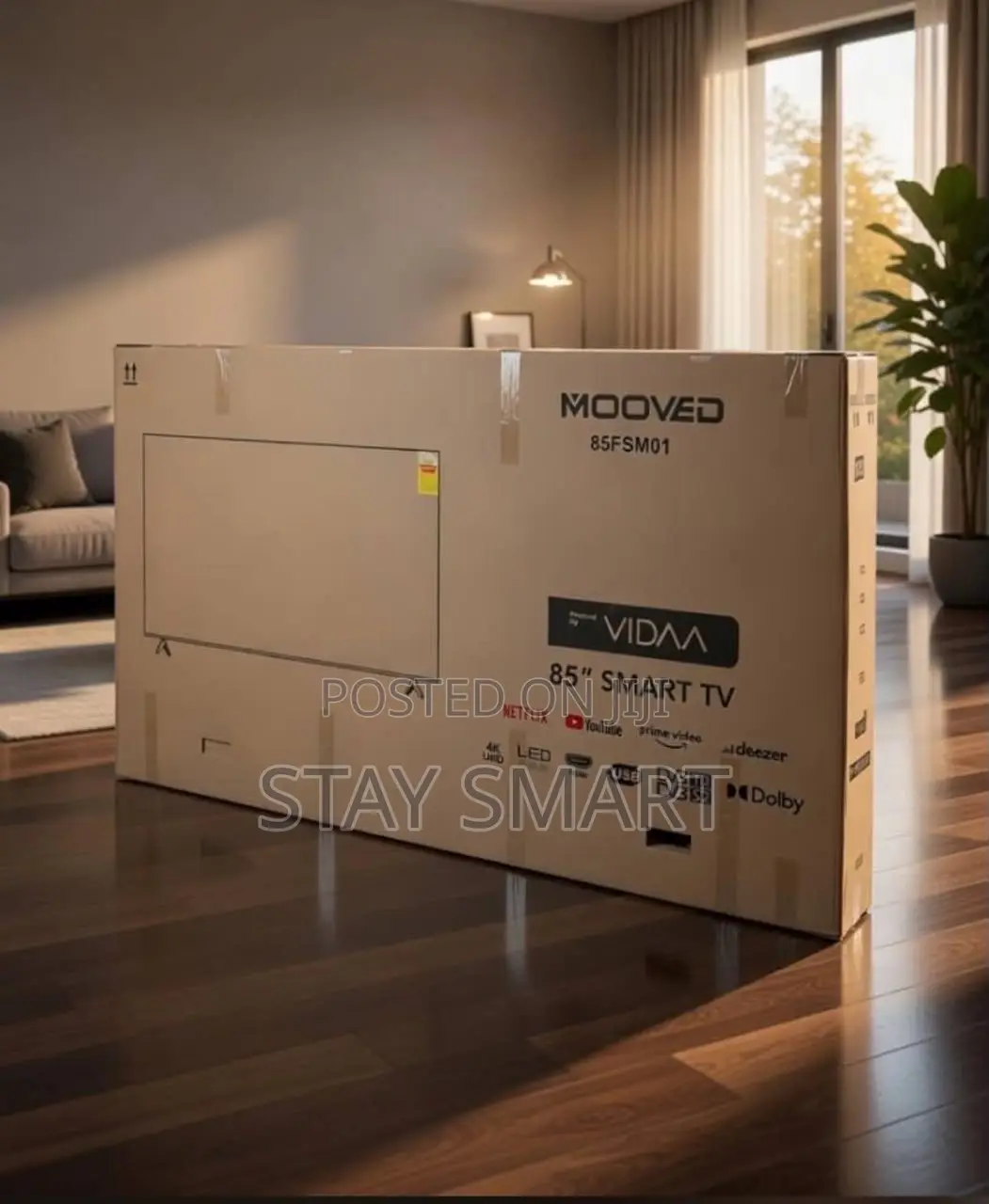 85 Inches Mooved Smart LED TV