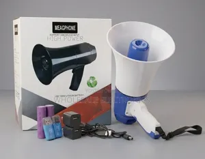 High Power Rechargeable Megaphone With USB and Charging Kit
