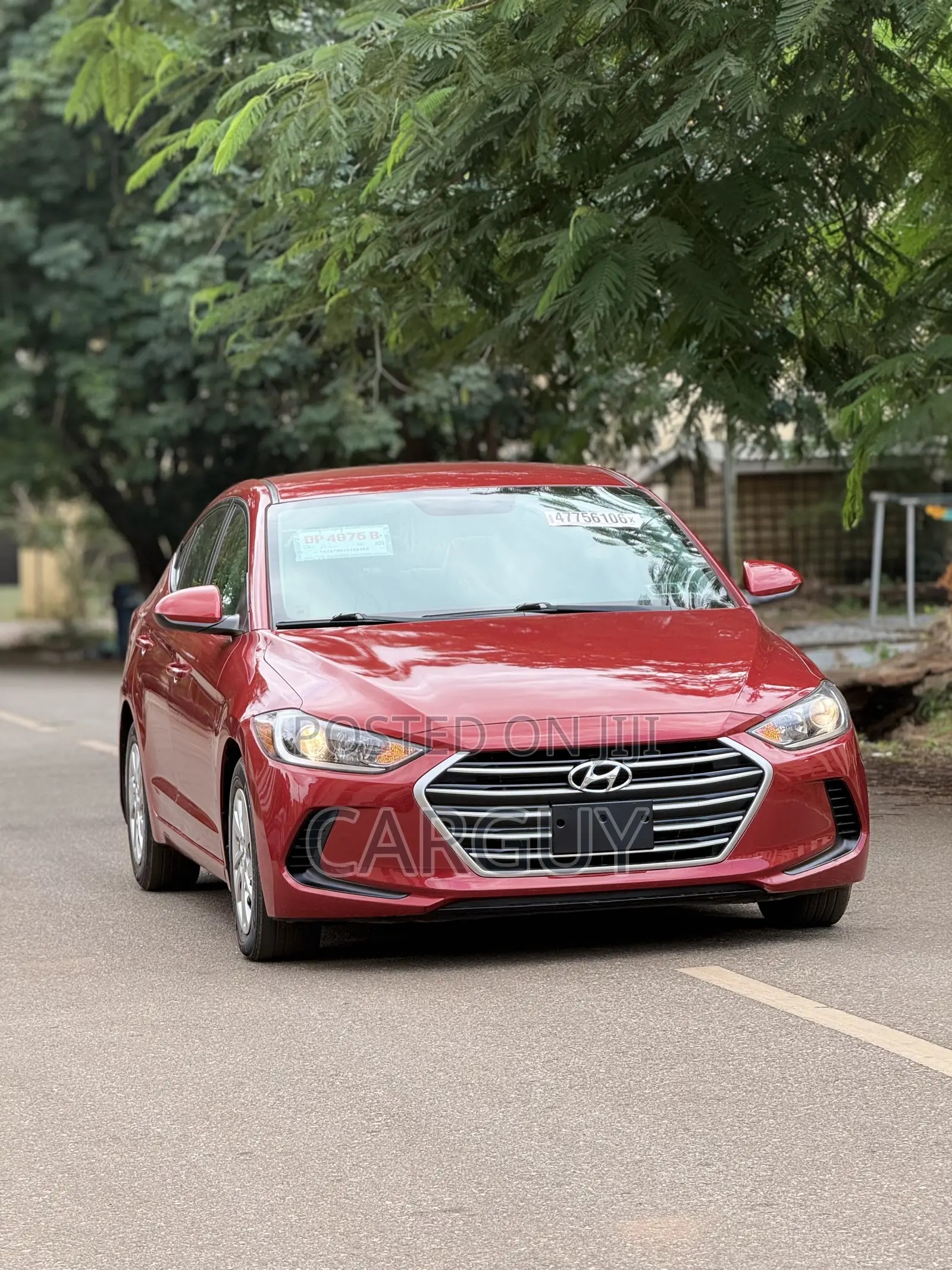Hyundai Elantra SE Sedan FWD (2.0L 4cyl 6M) 2017 Red