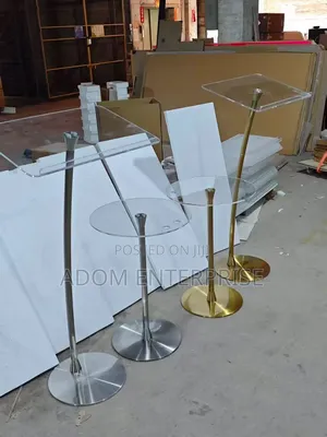 Lectern Sparkling Black Pulpit