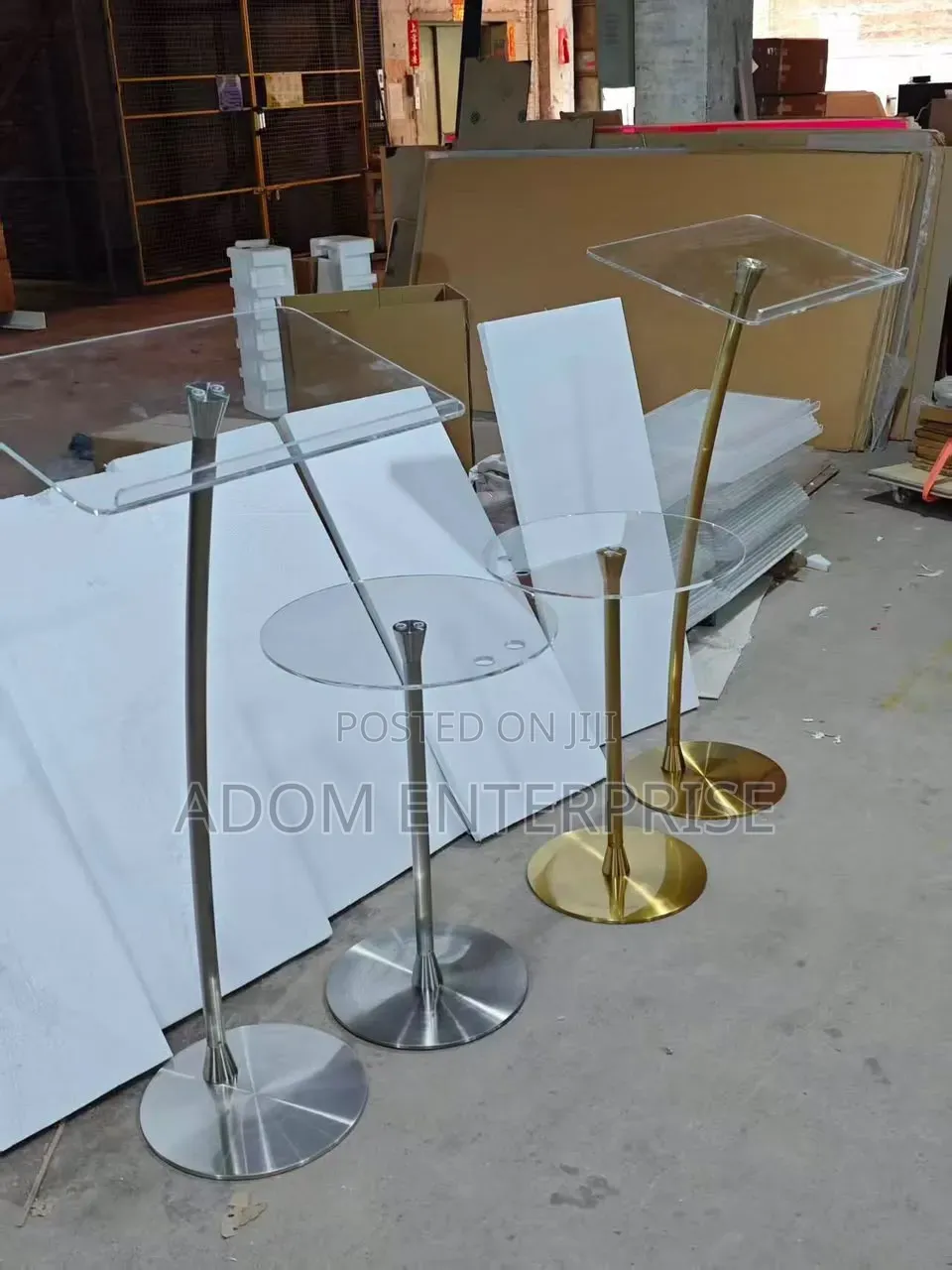 Lectern Sparkling Black Pulpit