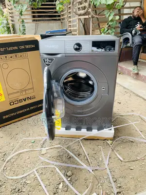 Nasco Nasfl-Js10kg-S Front Load Washing Machine – 10kg
