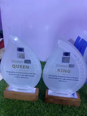 Crystal Award Plaque Branding and Plaque