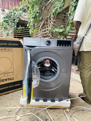Place Your Order Nasco Nasfl-Js10kg-S Front Load Washing Machine– 10kg