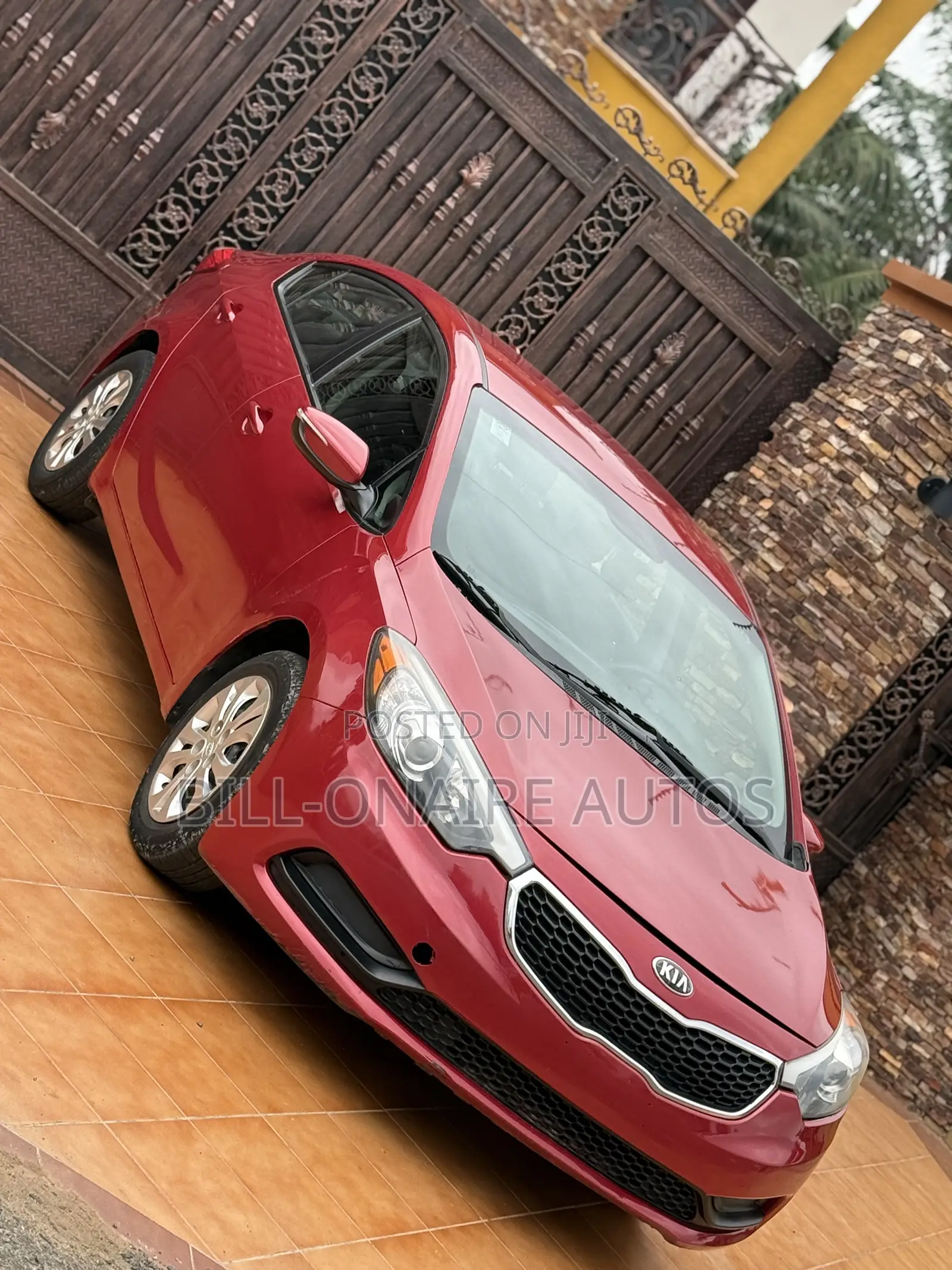 Kia Forte LX Sedan 2016 Red