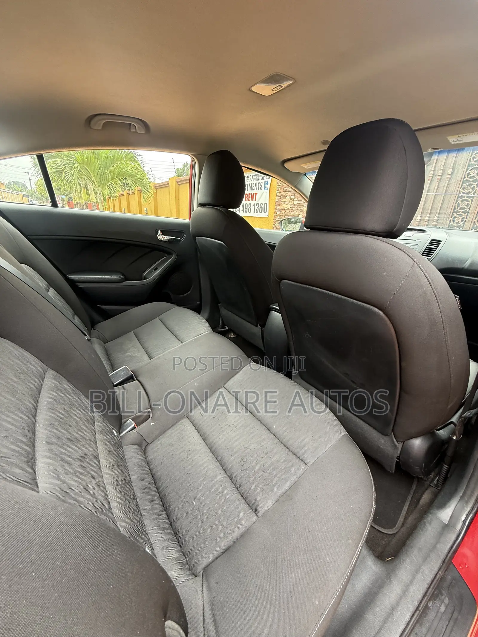 Kia Forte LX Sedan 2016 Red