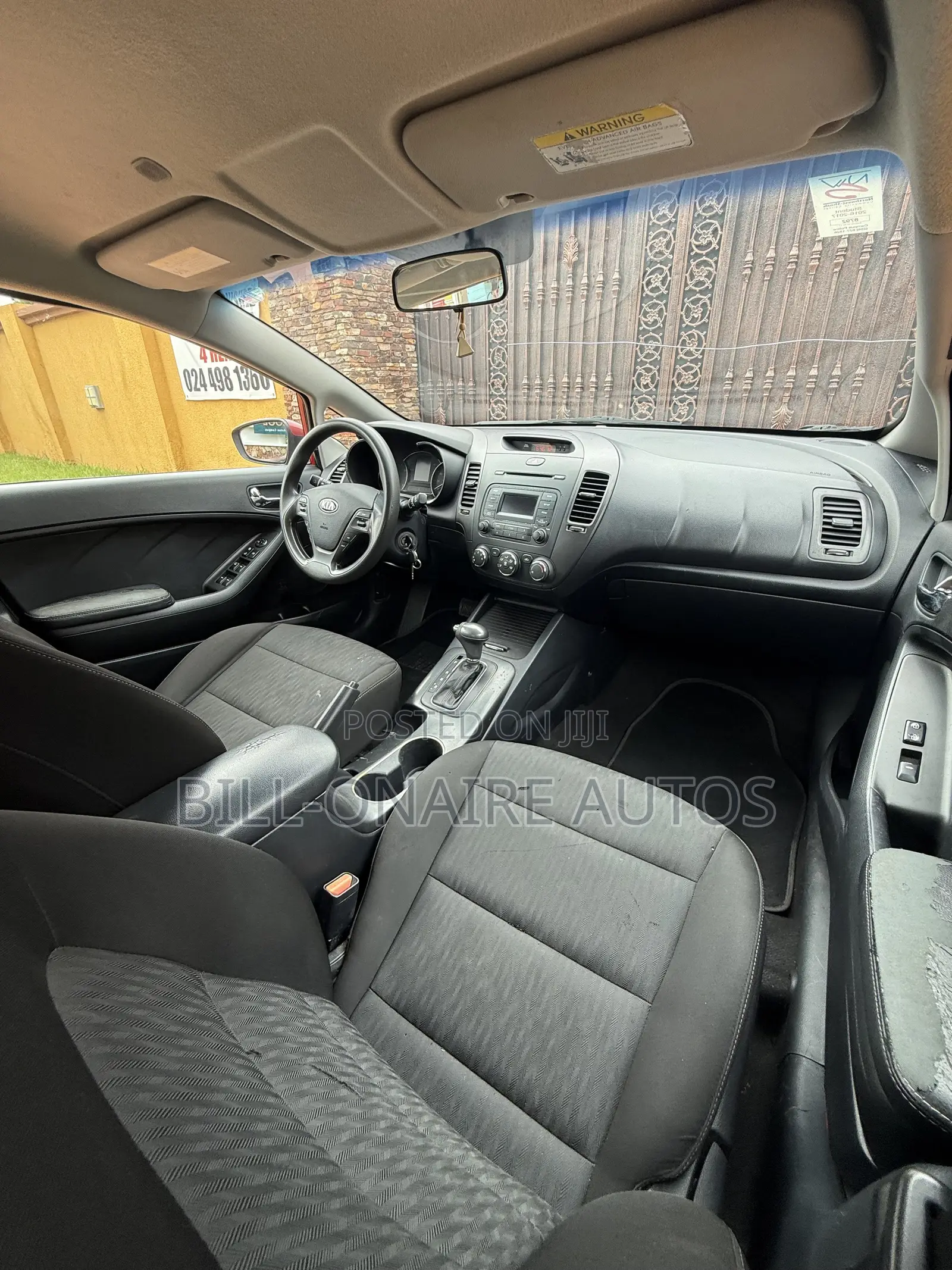 Kia Forte LX Sedan 2016 Red