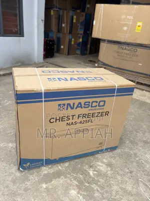 Classic Nasco Single Door Chest Freezer(425FL 316L)Gray