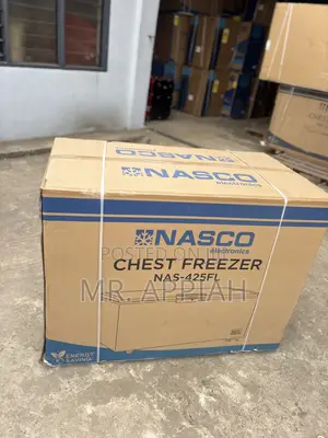 Classic Nasco Single Door Chest Freezer(425FL 316L)Gray